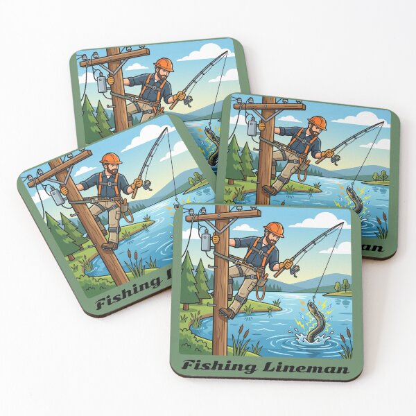 Item preview, Fishing Lineman – Funny Electric Lineman Gift designed and sold by Comfort-shirt.