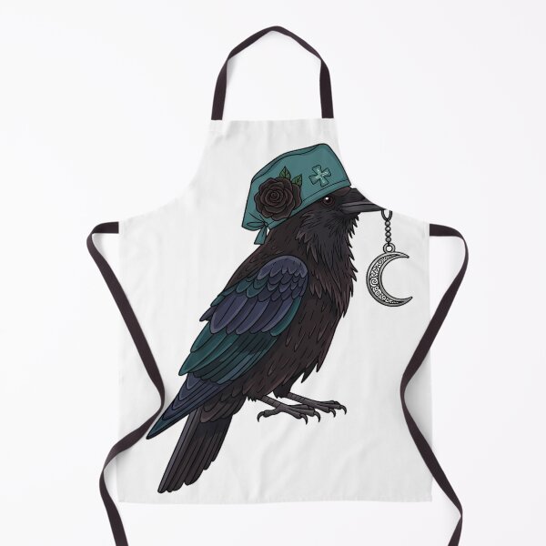 Item preview, Gorro quirúrgico Raven Black Rose (Regalo) designed and sold by IllumeInk.