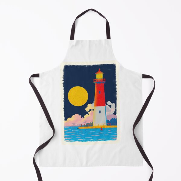 Item preview, Barnegat Lighthouse, Barnegat Lighthouse full moon designed and sold by Madzilla Wear.