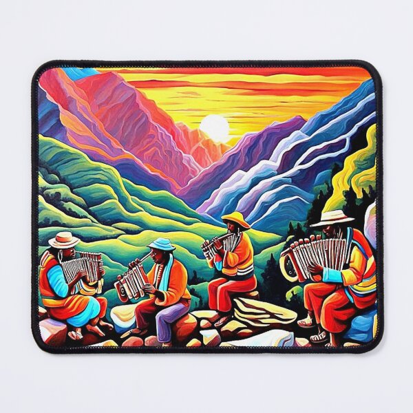 Item preview, Pan Pipers at sunset designed and sold by George Hutton Hunter.