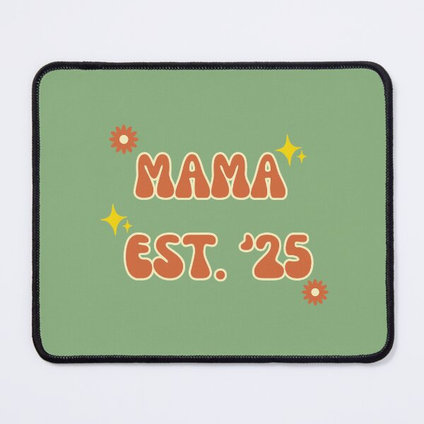 Item preview, Retro Mama Est. 2025 - Groovy Mother's Day Aesthetic designed and sold by NinaVibeStudio.