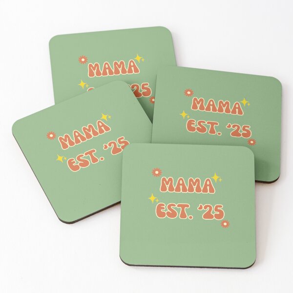 Item preview, Retro Mama Est. 2025 - Groovy Mother's Day Aesthetic designed and sold by NinaVibeStudio.