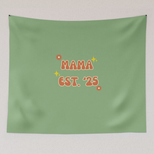 Item preview, Retro Mama Est. 2025 - Groovy Mother's Day Aesthetic designed and sold by NinaVibeStudio.