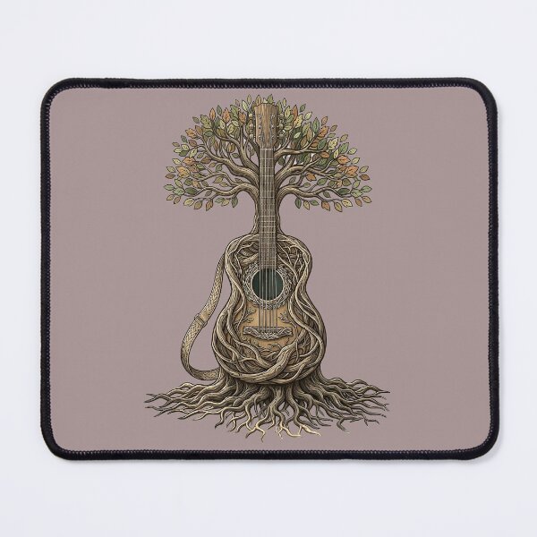 Item preview, Tree of Music Guitar Art designed and sold by Style-InkPulse.