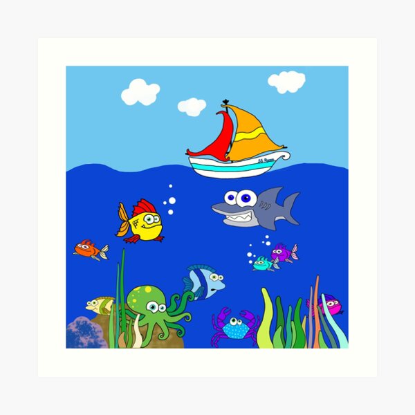 Ryan's Sea Art Print