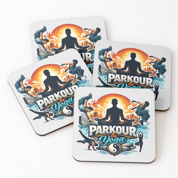 Item preview, Urban Flow Fusion – Parkour and Yoga Balance vintage retro designed and sold by SidTastic .