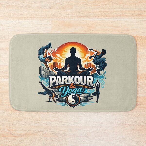 Item preview, Urban Flow Fusion – Parkour and Yoga Balance vintage retro designed and sold by SidTastic .
