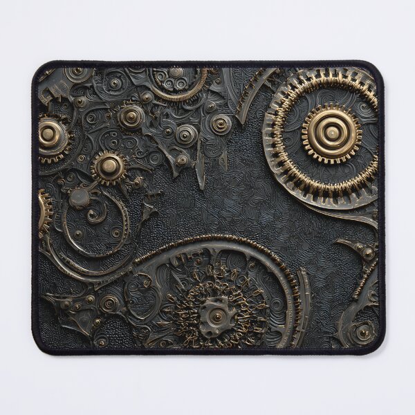 Item preview, Steampunk 3D Cog Black Pattern Grungy designed and sold by GrinGalore.
