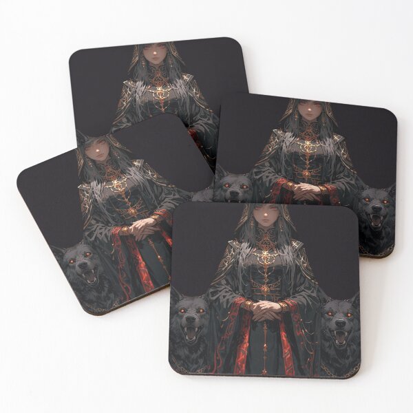 Item preview, Vael Obscura — Voice of the Dark Scripture (LUPUS POTESTATIS Band Member) designed and sold by GeoWhimsy Studio.