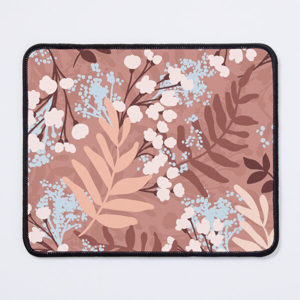 Item preview, Soft Dusty Rose Botanical Floral Pattern with Romantic Wildflowers designed and sold by Zajumaris Art & Heart.