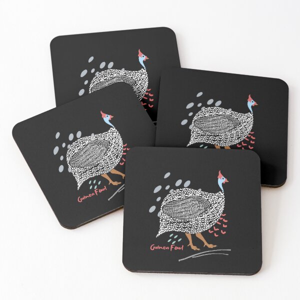 Item preview, Guinea Fowl Illustration designed and sold by AnulaArt.