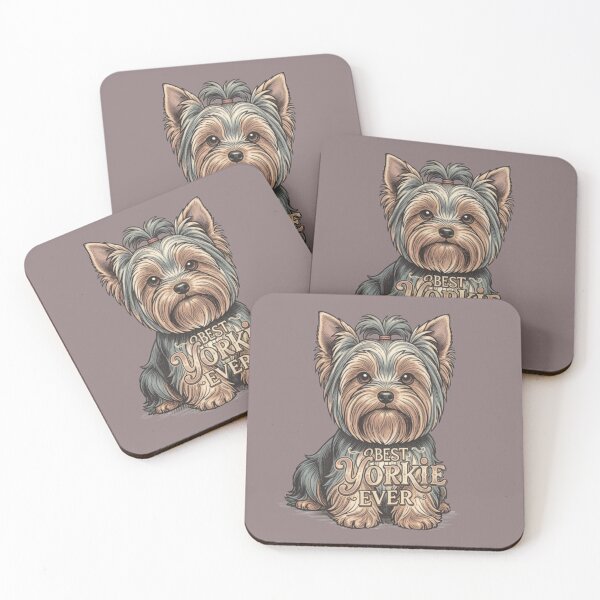 Artikelvorschau, Das beste Yorkie-Design im Vintage-Stil entworfen und verkauft von Yorkie Magic Studio .