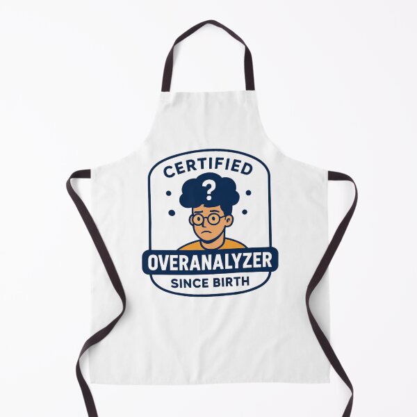 Item preview, Certified Overanalyzer designed and sold by PeterskyDesign.