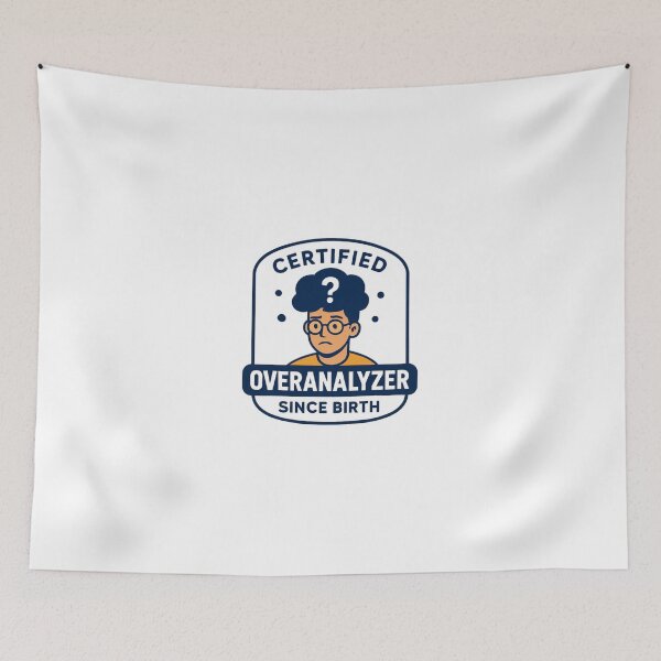 Item preview, Analista excesivo certificado designed and sold by PeterskyDesign.