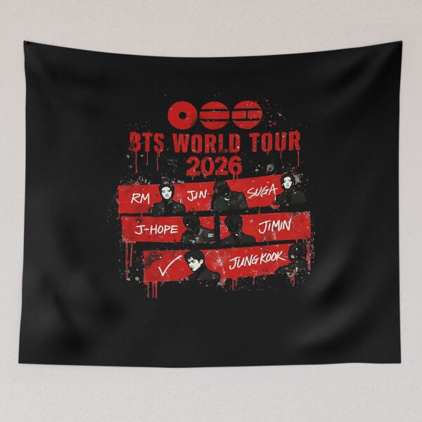 Item preview, Bts World Tour 2026 designed and sold by Moutamid22art.