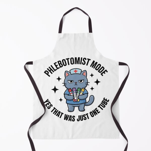 Item preview, Funny Cat Phlebotomist Mode Nurse Meme Design for National Phlebotomists Recognition Week designed and sold by ClinicalHubs.
