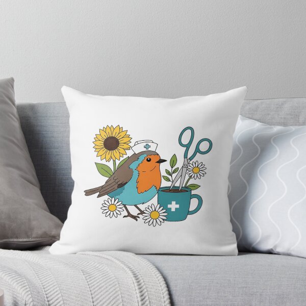 Item preview, Robin Coffee Mug and Nurse Scissors Gift designed and sold by pumsquare.