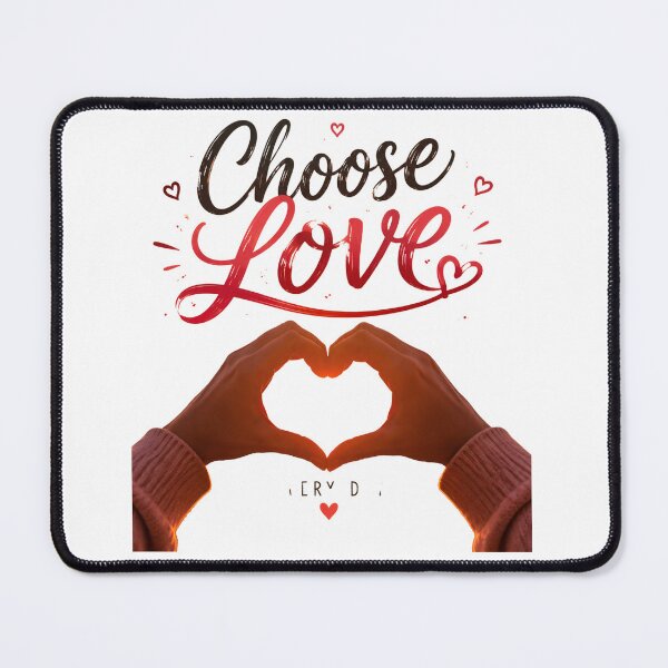 Item preview, Choose Love – Romantic Quote Design for Couples designed and sold by JagrDesigns.