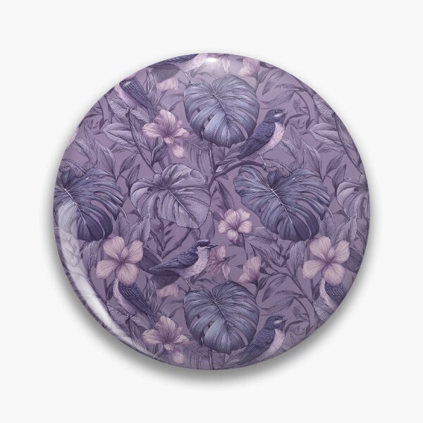 Item preview, Graceful Tropical Floral Texture  - Birth Flower Motif  - Gifts For Couples designed and sold by RoyalStarsPatts.