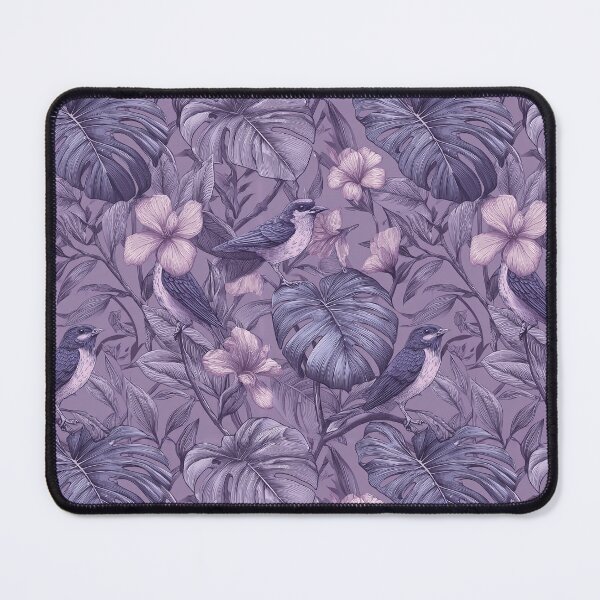 Item preview, Graceful Tropical Floral Texture - Birth Flower Motif - Gifts For Couples designed and sold by RoyalStarsPatts.