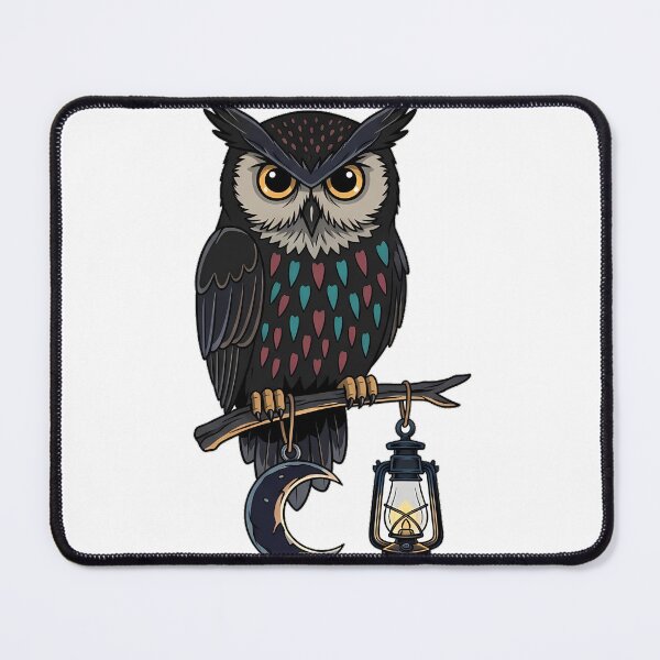 Item preview, Owl Dark Camping Lantern Gift designed and sold by IllumeInk.