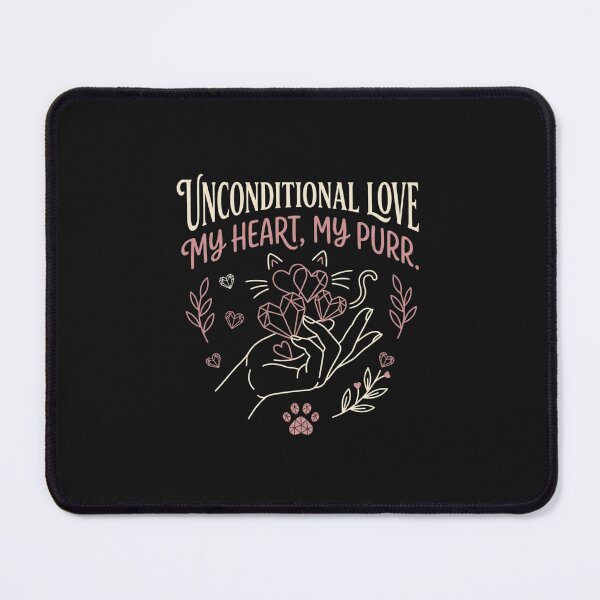 Item preview, Unconditional Love Cat Lover Graphic T-Shirt designed and sold by artlife4.
