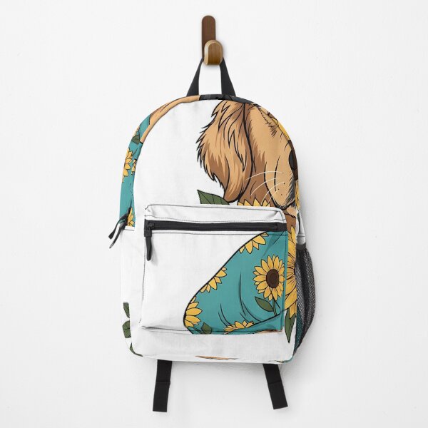 Item preview, Sunflower Ribbon Golden Retriever Floral Scrub Cap Gift designed and sold by pumsquare.
