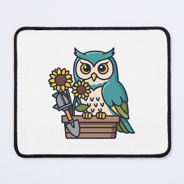Item preview, Sunflower Ribbon Owl Garden Tool Box Gift designed and sold by pumsquare.