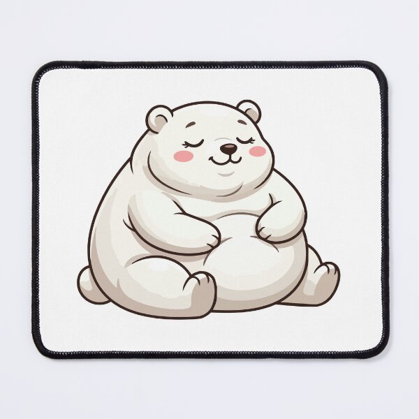 Item preview, The Murder Marshmallow Cute Polar Bear designed and sold by Petzzz.