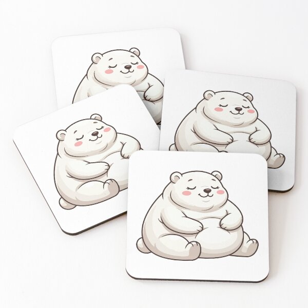 Item preview, The Murder Marshmallow Cute Polar Bear designed and sold by Petzzz.
