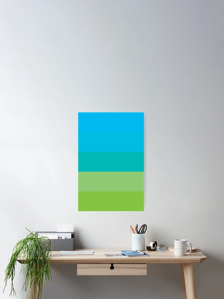 Thumbnail 2 of 3, Poster, Neon Six designed and sold by CharlottePlaceArt.