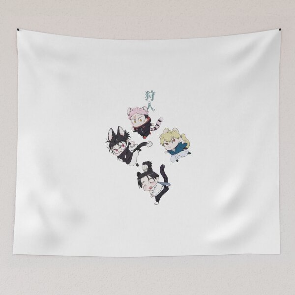 Item preview, JJK Sorcerers Animal Ears Chibi Set designed and sold by LesageSecond.