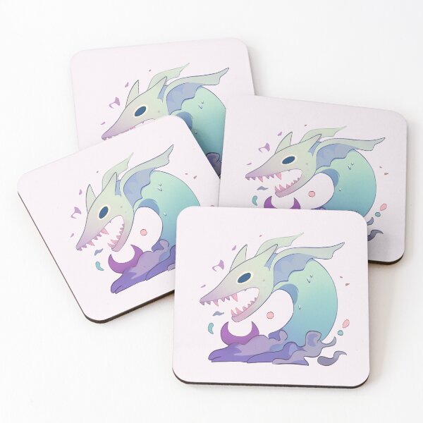 Item preview, Pastel Sea Creature Illustration | Cute Fantasy Monster designed and sold by leledelweiss.