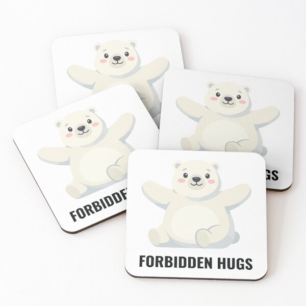 Item preview, Forbidden Hugs Fluffy Polar Bear Danger designed and sold by Petzzz.