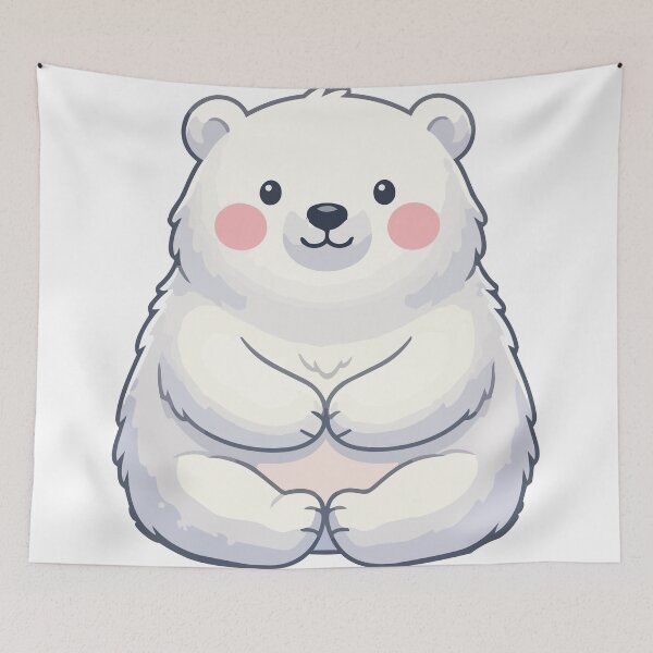 Item preview, Apex Predator Fluffy Polar Bear Disguise designed and sold by Petzzz.