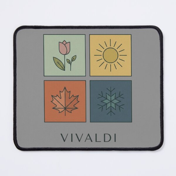 Item preview, Vivaldi Four Seasons Minimalist Icons – Music Theory Aesthetic designed and sold by Comfort-shirt.
