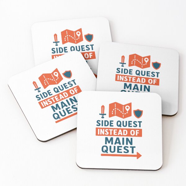Item preview, Side Quest Instead of Main Quest designed and sold by PeterskyDesign.