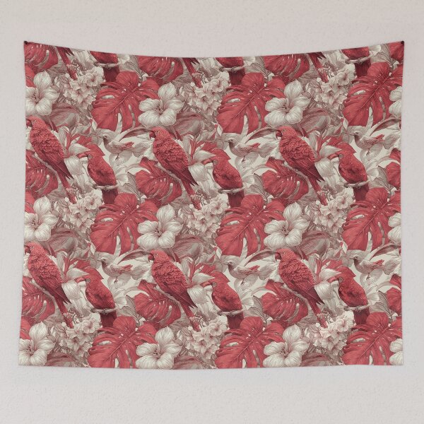Item preview, Fragrant Tropical Flower Print  - Birth Flower Motif  - Valentine Gifts For Men designed and sold by RoyalStarsPatts.