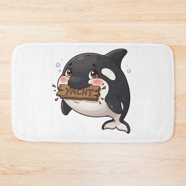 Item preview, Yacht Sinker Cute Orca Killer Whale designed and sold by Petzzz.