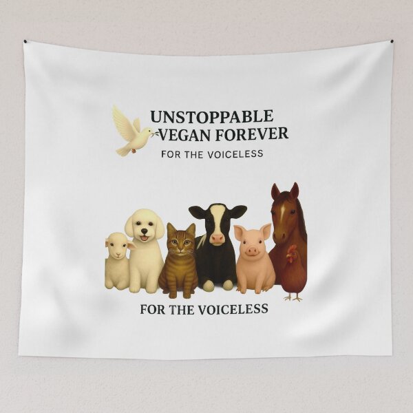 Item preview, Voice Less designed and sold by RGUVegan.