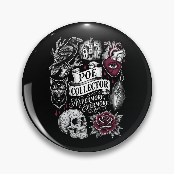 Item preview, Poe Collector Nevermore Evermore Gothic Literature designed and sold by Fenay Designs.