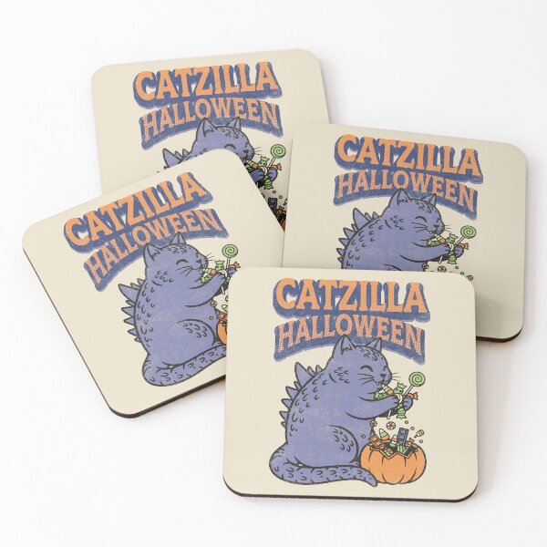 Item preview, Catzilla Halloween. designed and sold by EunsooLee.