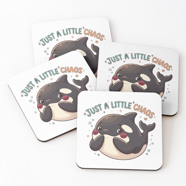 Item preview, Just A Little Chaos Innocent Orca designed and sold by Petzzz.