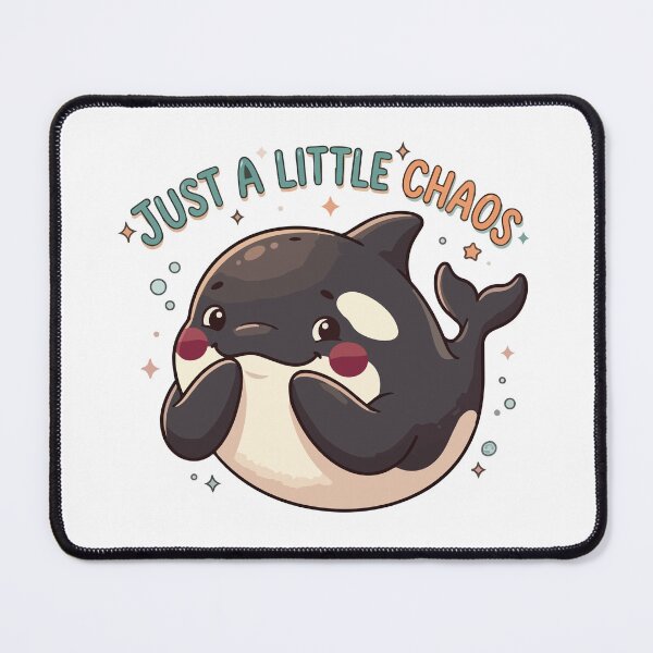 Item preview, Just A Little Chaos Innocent Orca designed and sold by Petzzz.