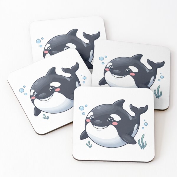 Item preview, Majestic Sea Panda Cute Killer Whale designed and sold by Petzzz.