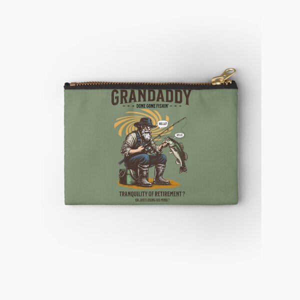 Item preview, Grandaddy Gone Fishin’ – Funny Retirement Fishing Art designed and sold by Comfort-shirt.