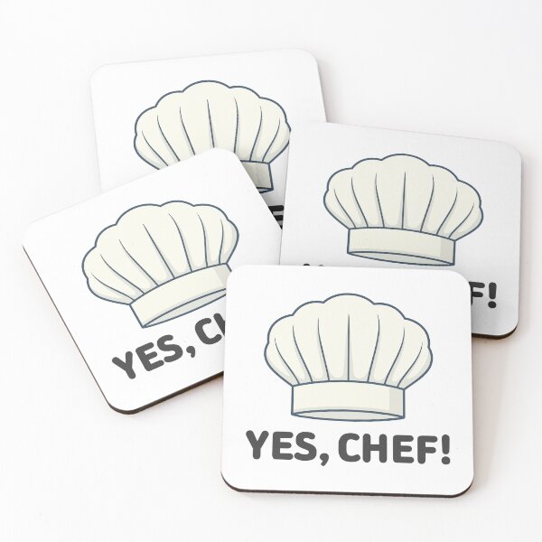Item preview, Yes Chef Apron - The Ultimate Professional Kitchen Command & Respect designed and sold by PixelCatalyst.
