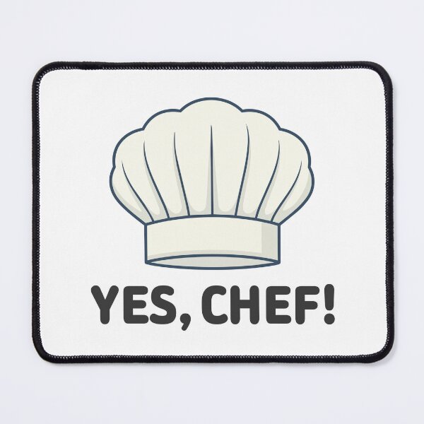 Item preview, Yes Chef Apron - The Ultimate Professional Kitchen Command & Respect designed and sold by PixelCatalyst.