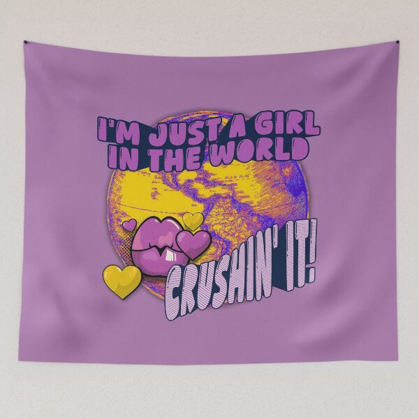 Item preview, No Doubt Retro Vintage I'm Just A Girl In The World designed and sold by pulse_retail.