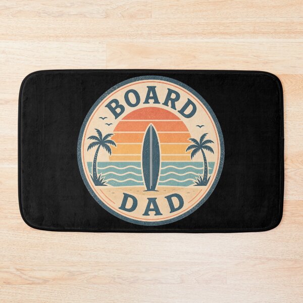 Item preview, Vintage Surfboard Sunset Beach Palm Trees Board Dad Retro Surf T-Shirt Design designed and sold by FestivityFinds.
